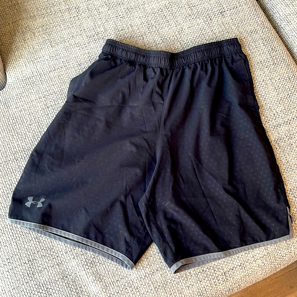 (M) Under Armour Athletic Shorts (pockets, no liner)